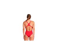 Bañador de natación arena team swimsuit swim mujer rojo/blanco 44