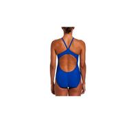 Bañador de natación nike solid mujer azul royal 26