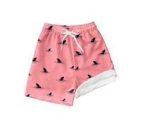 Bañador de Natación para Niños con Estampado Animado Pantalones Cortos de Playa Verano Piscina y Océano (Multicolour-g, 7-8 Years)