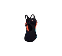 Bañador de natación speedo mujer colourblock 2.0 negro/ rojo/ 32