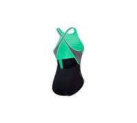 Bañador de natación speedo mujer high neck splice cross back negr 32