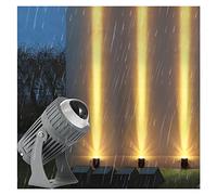 Bañador de Pared de Haz LED Proyectores de Largo Alcance Viga Estrecha Por Iluminación de La Pared Exterior del Edificio, Bodas, Fiestas, Luces de Baño de Pared Para Exteriores(Blanco cálido 3000K)