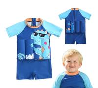 Bañador Flotador - Traje De Baño Flotante Unisex,Chaleco De Natación Antisalpicaduras con Diseño De Dinosaurio para Bebés Playa Piscina