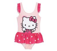 Bañador Hello Kitty Niña Una Pieza - Bañador Infantil Frozen Niña Playa, Piscina, Natación y Secado Rápido, Bañador Niñas Tirantes Ajustables y Forro Interior, 8 años