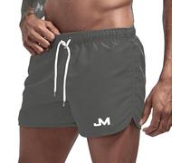 Bañador Hombre Corto, Pantalones de Vestir Hombre, Swimming Secado Moda Gimnasio Deportes Casual Swim Deporte Baloncesto Verano Chándal Cortos Calzones de Banho Homem, L