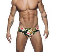 Bañador Hombre,Costume da bagno maschile con Coppa rimovibile a triangolo a Vita Bassa