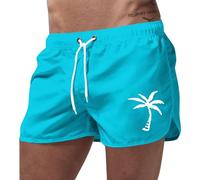 Bañador Hombre de Secado Rápido Impermeable Bañadores, Traje de Baño para Natacion Piscina Corto Pantalones, Verano Shorts Hombre de Playa Arena Deportes