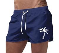 Bañador Hombre de Secado Rápido Impermeable Bañadores, Traje de Baño para Natacion Piscina Corto Pantalones, Verano Shorts Hombre de Playa Arena Deportes
