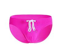 Bañador Hombre Slip Natación Bañadores Secado Rápido Traje De Baño Briefs Piscina Slips Verano Hawaianos Calzoncillos Ajustado Vacaciones Surf Ropa De Baño Básico Playa Swimwear Surferos 2025