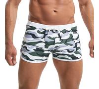 Bañador Hombre Talla Grande Traje De Baño Hombre Bañadores Boxer Mallas Cortas Seco Cortos Tallas Grandes Natacion Que Se Deshace Azul Marino Slip Camuflaje Corto Secado Rapido Elastico Transpirable