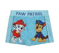 Bañador infantil de Paw Patrol con Chase y Marshall con protección solar, secado rápido, para baño, playa, piscina cubierta, mar, azul claro, 110