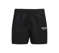 JACK & JONES Bermudas 'JPSTNaxos' negro / offwhite, Talla XXL