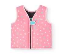 BTBOX Chaleco Flotador Bebé Neopreno Rosa | Ajustable con Flotadores Extraíbles + Cinta de Seguridad | Protección Solar y Flotabilidad Progresiva - Niños 1-6 Años/Amazon [Bañador Marca BTBOX.