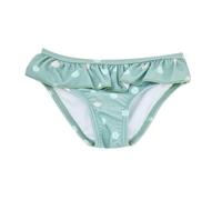 Bañador marca BTBOX. Modelo BRAGUITA BIKINI BTBOX UPF50+ LUNARES VERDE 12-24 meses