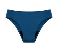 Bañador Menstrual para Mujer Adolescente Braga Menstrual Basic Slip Bajo de Traje de Baño Mujer para Regle Adolescente Bragas Menstruales Flujo Abundante Talle Alto de Piscina Bragas y Slips, 01-azul