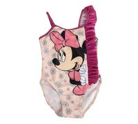 Bañador Minnie Niña Una Pieza - Bañador Infantil Minnie Mouse Niña Playa, Piscina, Natación y Secado Rápido, Bañador Niñas Tirantes Ajustables y Forro Interior, 5 años
