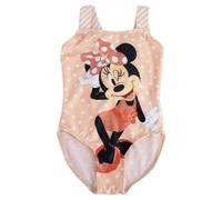 Bañador Minnie Niña Una Pieza - Bañador Infantil Minnie Mouse Niña Playa, Piscina, Natación y Secado Rápido, Bañador Niñas Tirantes Ajustables y Forro Interior, 5 años