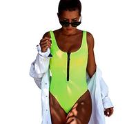 Bañador Mujer Cremallera Reductor Barriga Flores Bikini Rayas Lunares Deportivo Bikinis Monokini Bañadores Mujer Natacion Reductores Traje de Baño Mujer Swimsuits for Women Trikini Una Pieza Señora