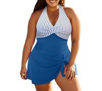 Bañador Mujer Talla Grande Tallas Grandes Mujer Antirozaduras Body Reductor Bañadores Reductores Moldeador Bikini Pecho Natacion Fato De Banho Mulher 2 Piezas Despedida Soltera Trikinis Corto Push Up