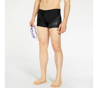 Speedo Medley Logo I Bañador Hombre, Negro/Gris, S