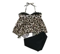 BañAdor NiñA 12 AñOs-Traje De BañO Familiar Conjunto De Traje De BañO A Juego para La Familia Traje De BañO para Mamá Y Yo Conjuntos A Juego De Bikini Familiar