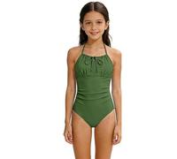 Bañador Niña, Trajes de baño de Bikini con Cintura ahuecada para niñas, Ropa de Playa para Nadar Caliente