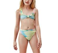 Bañador Niña, Trajes de baño de Bikini con Cintura ahuecada para niñas, Ropa de Playa para Nadar Caliente