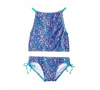 Bañador Niñas Vaiana - de Playa para niña, Traje baño Deportivo 2 Piezas con Cuello