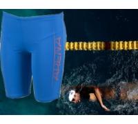Bañador niño Arena Imprint Jammer, azul/naranja, DE 128 cm UK/USA 24