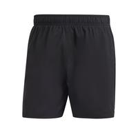 adidas Solid CLX Short-Length Swim Shorts Bañador, Hombre, Multicolor (Black/Lucid Lemon), XS