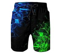 Bañador para Hombre con Bolsillos, bañador de Secado rápido para Surf, Pantalones Cortos de Playa de Verano, Traje de baño, Pantalones Cortos Deportivos Pantalones Trabajo Hombre Ropa Marca Chica