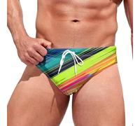 Bañador para hombre Slip Skiny Calzoncillos para hombre universales, verde menta, L