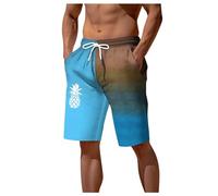 Bañador para Hombres con Forrado Shorts de Baño Hombre Secado Rápido Bañadores Hombre Natacion Surferos Traje de Baño Hombres Verano Playa Bermudas Cortos Vacaciones