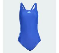 adidas Mujer 3 Stripes C-Back Swimsuit, Semi Lucid Blue/Blue Fusion, 42