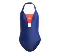 Adidas Mujer Sportswear Colorblock Swimsuit, Dark Blue/Bright Red, 40