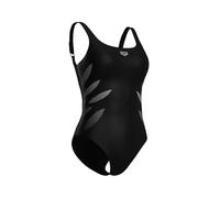 ARENA Bañador moldeador 'SHAPEWEAR MILENA B-CUP' gris / negro L gris / negro