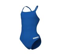 Arena Solid Challenge Team Junior Bañador de Una Pieza para Niña, Bañador Deportivo de Secado Rápido, Tejido MaxLife Eco Resistencia al Cloro y Protección UV UPF 50+