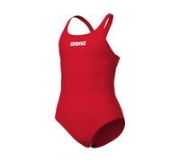 Arena Swim Pro Back Solid Bañador de Una Pieza para Niña, Bañador de Secado Rápido, Bañador Deportivo de Tejido Arena MaxLife Eco con Resistencia al Cloro y Protección UV UPF 50+