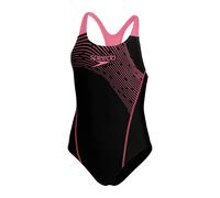 Bañador de natación speedo medley logo medalist niña negro/rosa 13 - 14 AÑOS