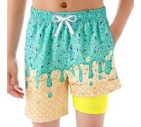 Bañador para niños con Estampado de Hielo, Ideal Playa, Piscina y Juegos acuáticos, algodón, Suave Transpirable, Ocio, Primavera Talla niños/g
