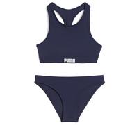 Bañador para niños Puma Racerback Bikini Set Talla infantil: 128 / Color: azul oscuro