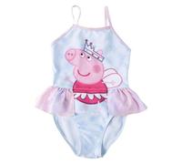 Bañador Peppa Pig Niña Una Pieza - Bañador Infantil La Sirenita Niña Playa, Piscina, Natación y Secado Rápido, Bañador Niñas Tirantes Ajustables y Forro Interior, 6 años