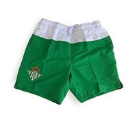 Bañador Real Betis Balompié Adulto Verde y Blanco con Bolsillos Producto Oficial (L)