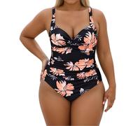 Bañador Reductor Mujer Bañador Talla Grande Mujer Fatos De Banho Mulher Bañadores Con Falda Ropa Trajes Baño Tallas Grandes Tanga Piscina Aros Vientre Plano Negro Deportivos Transpirable Despedida