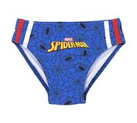 Bañador Slip de Spiderman para Niño - Color Azul - Talla 18 Meses - Tejido de Secado Rápido - Estampado de Spiderman - Producto Original Diseñado en España