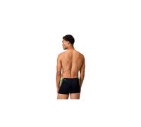 Bañador speedo boom splice aquashort hombre negro/ amarillo 32