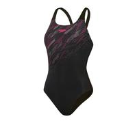 Bañador de Natación Speedo Hyperboom Placement Muscleback Mujer Negro/Rosa 32