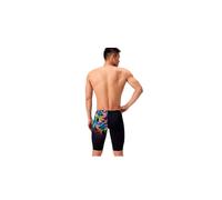 Bañador speedo ml placement printed jammer hombre negro 28
