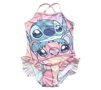 Bañador Stitch Niña Una Pieza - Bañador Infantil Stitch Niña Playa, Piscina, Natación y Secado Rápido, Bañador Niñas Tirantes Ajustables y Forro Interior, 5 años