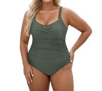 Bañador Talla Grande Mujer Traje De Baño Mujer Bañadores Sexy Swimming Costume Women Moldeador Ropa Vestido Rojo Aquagym Reductores Vientre Faja Surf Swimsuit Tallas Grandes Elegante Deportivos 3Xl